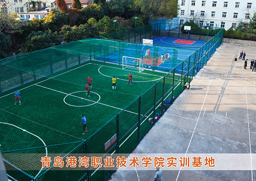 ?锐强体育为青岛港湾职业技术学院打造健身实训基地